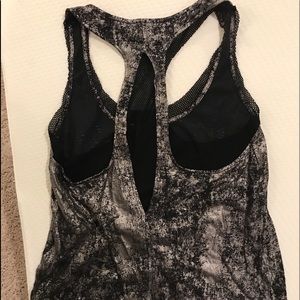 Great silver and black tank